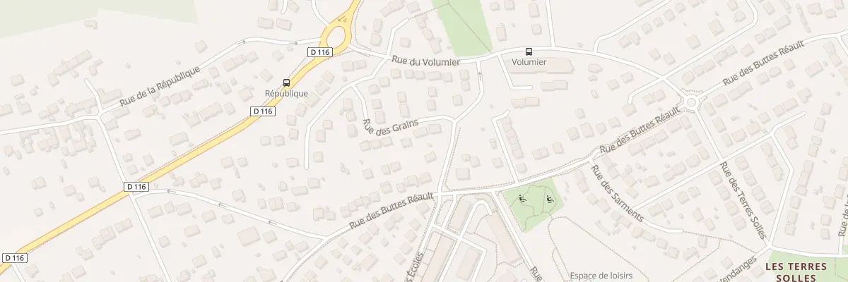 Plan du 3 Rue des Grains à Breuillet
