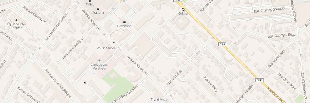 Plan du 78B Av Albert 1er à Rueil-Malmaison