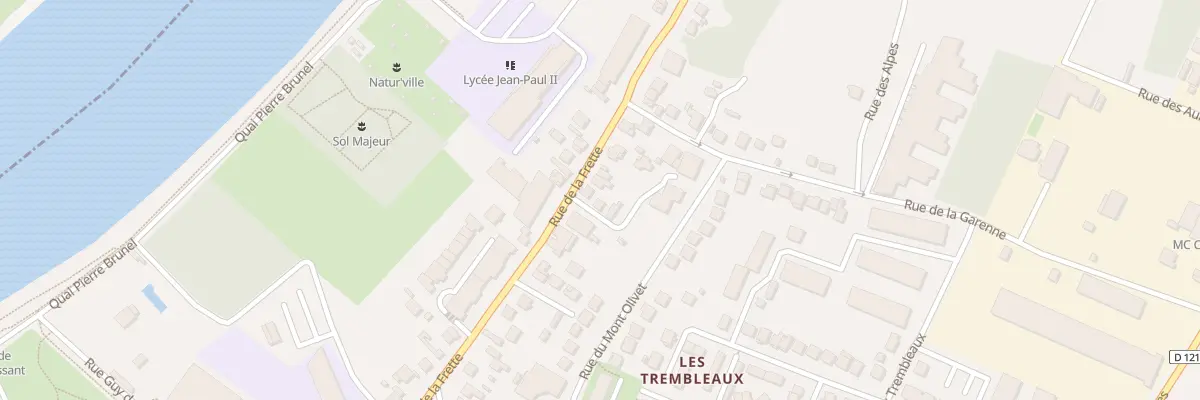 Plan du 70T Rue de la Frette à Sartrouville