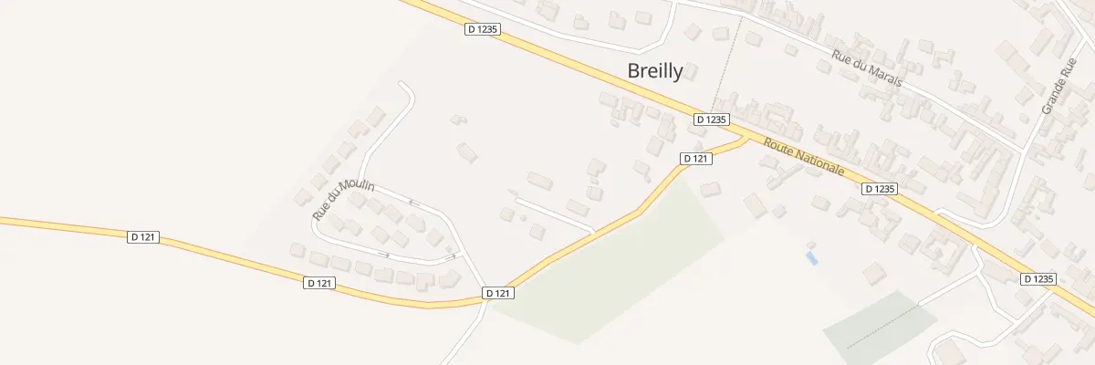Plan du 9B Rte de Fourdrinoy à Breilly