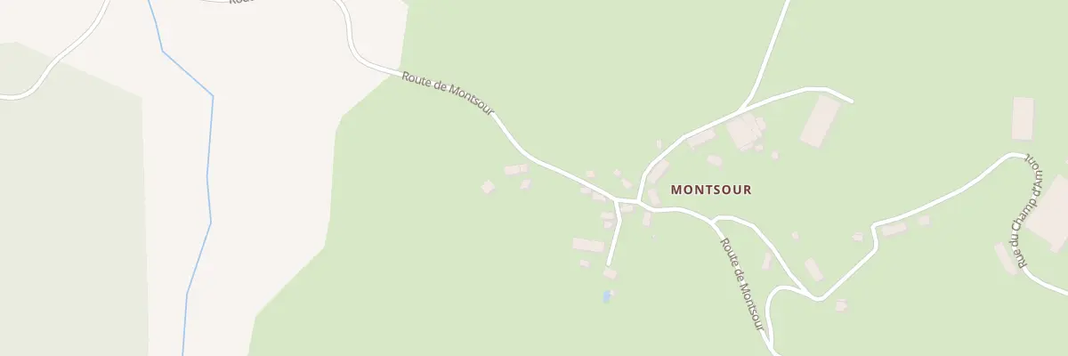 Plan du 314 Montsour à Lamazière-Basse