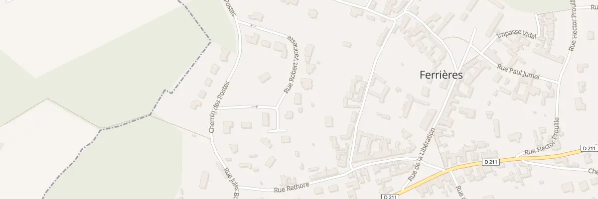 Plan du 5108F Rue Robert Vanneste à Ferrières
