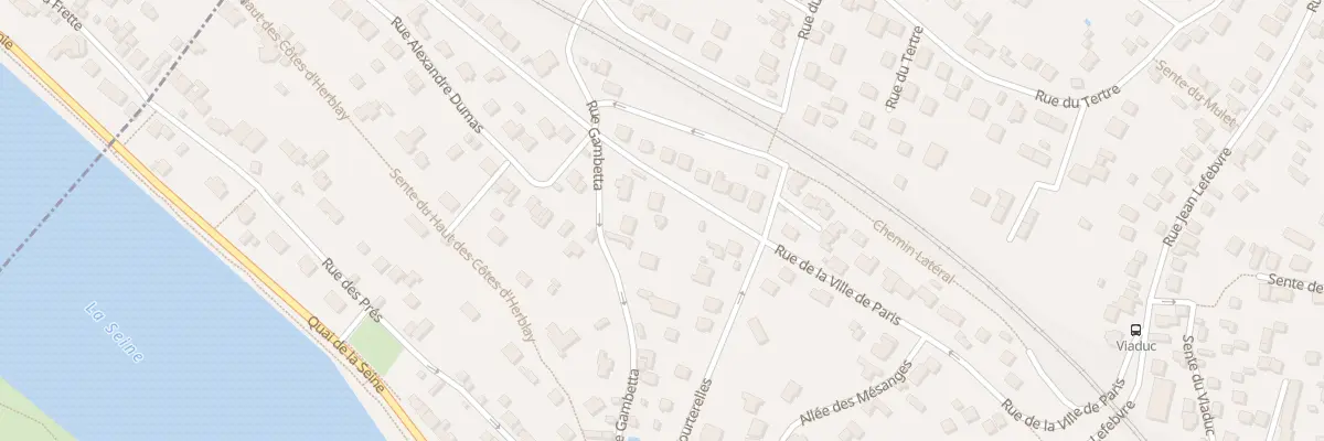 Plan du 14 Rue de la Ville de Paris à La Frette-sur-Seine