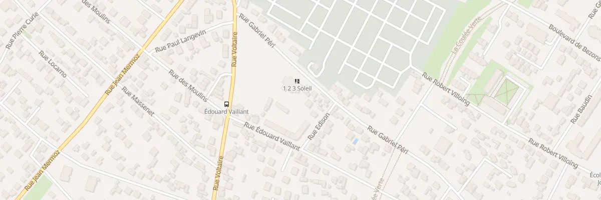 Plan du 2T Rue Gabriel Péri à Sartrouville