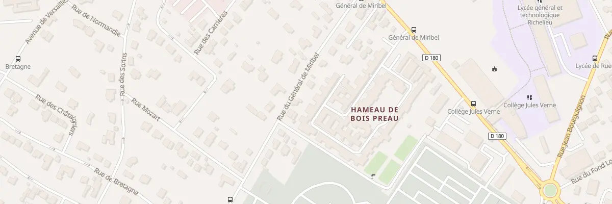 Plan du 19 Rue du Gen de Miribel à Rueil-Malmaison