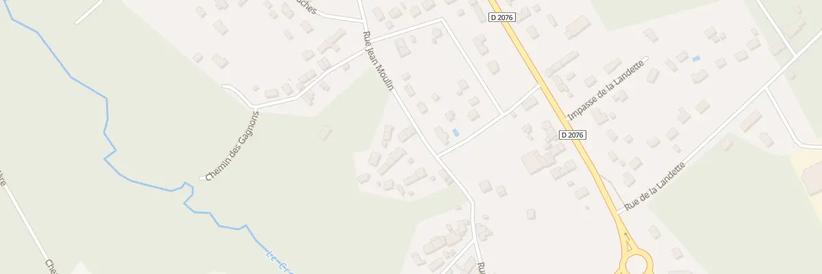 Plan du 16B Rue Jean Moulin à Vignoux-sur-Barangeon