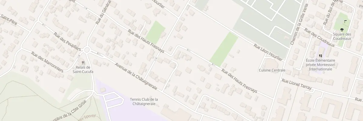 Plan du 44 Rue des Hauts Fresnays à Rueil-Malmaison