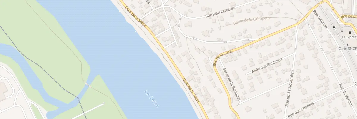 Plan du 113 Quai de Seine à La Frette-sur-Seine