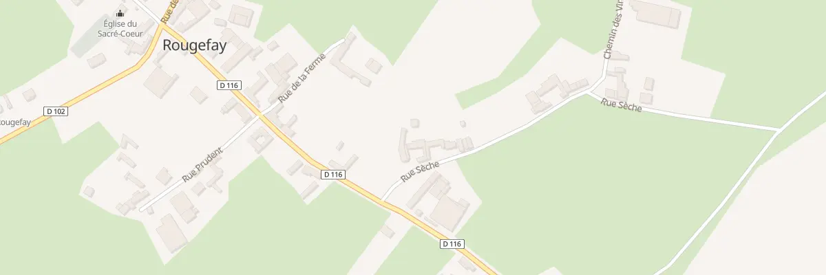 Plan du 1 Rue Sèche à Rougefay