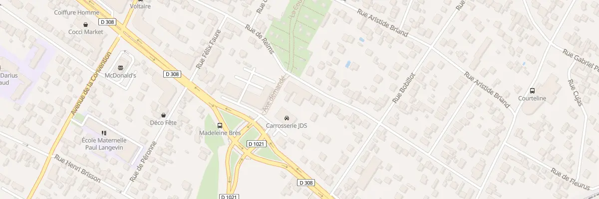 Plan du 70 Rue de Reims à Sartrouville