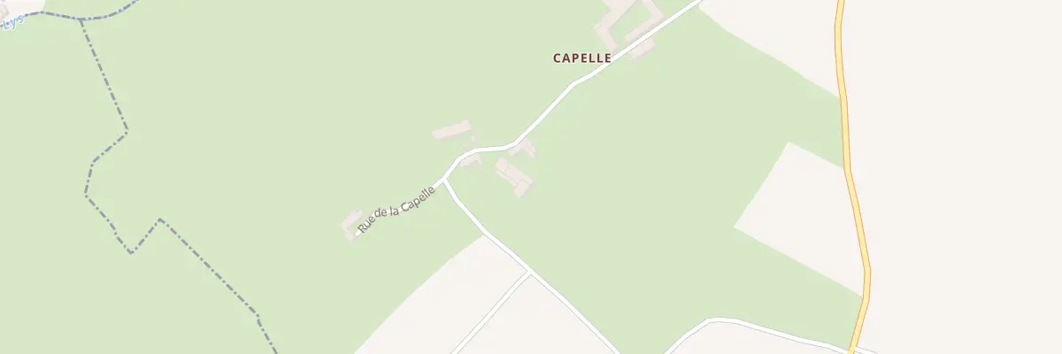 Plan du 1 Rue de Capelle à Coyecques
