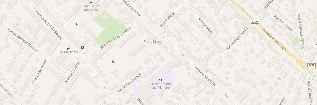 Plan du 4 Rue Adrien Cramail à Rueil-Malmaison
