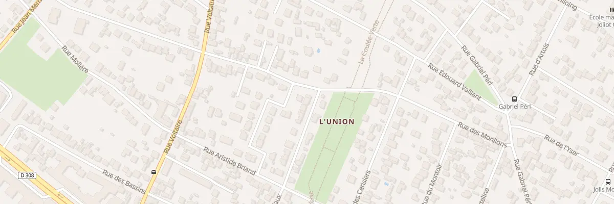 Plan du 29 Rue des Eaux à Sartrouville