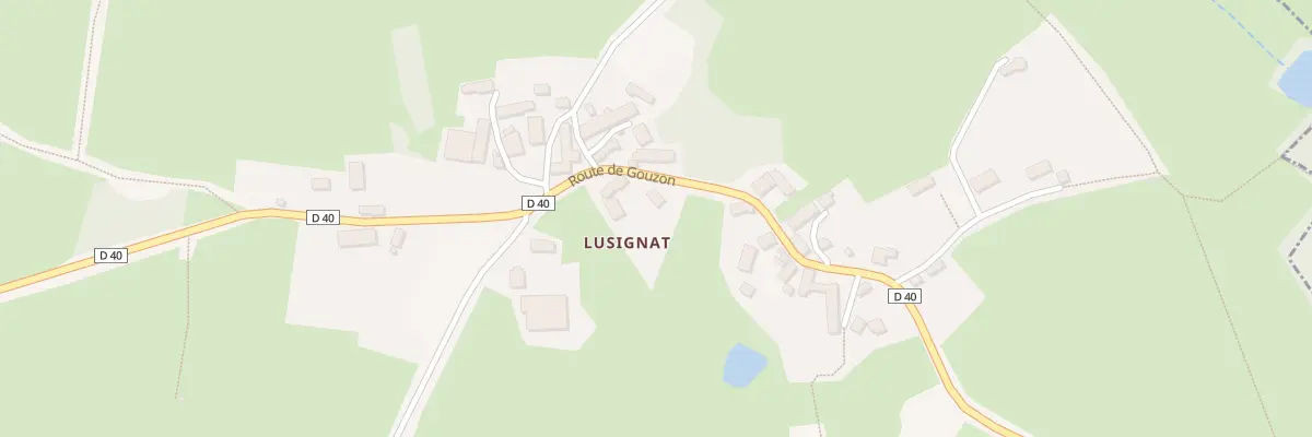 Plan du 19 Lusignat à Domeyrot