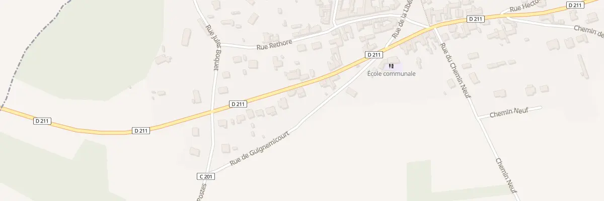 Plan du 7 Rue Alexandre Paillart à Ferrières