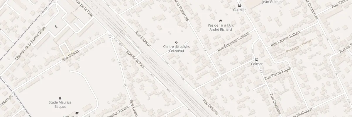 Plan du 86 Rue Diderot à Houilles