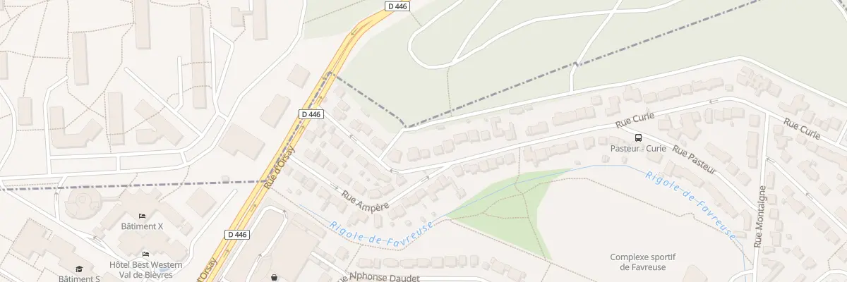Plan du 15 Rue Curie à Saclay