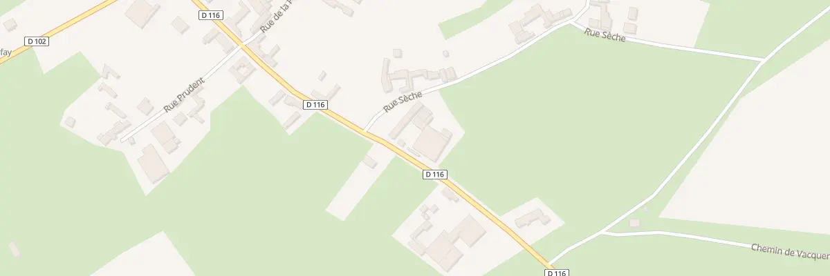 Plan du 15 Rue de Doullens à Rougefay