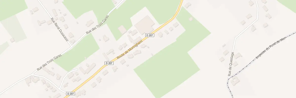 Plan du 15 Rte de Moringhen à Moulle