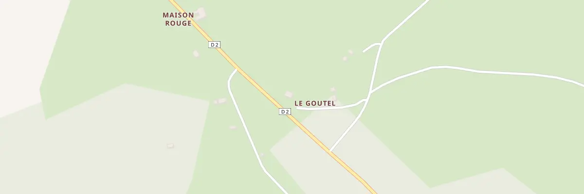 Plan du 5151 La Maison Rouge à Cros-de-Montvert