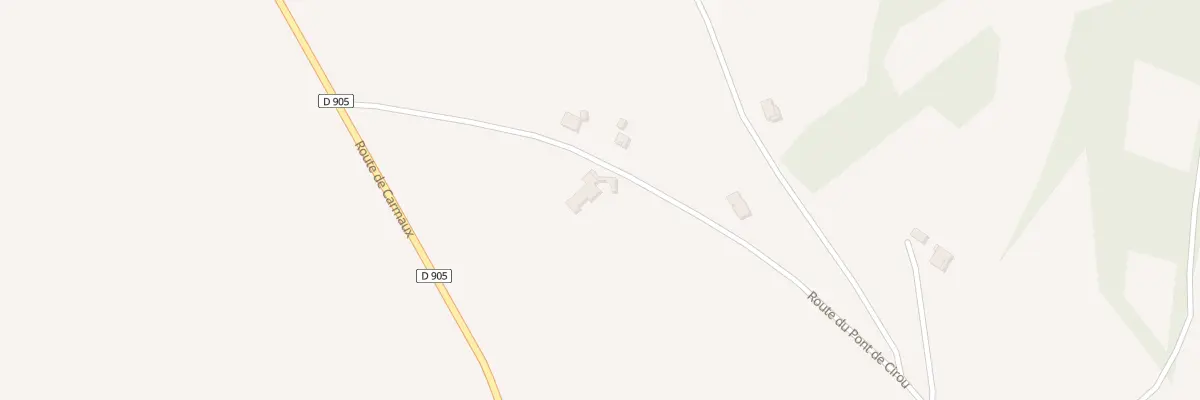 Plan du 5470 La Gardelle à Mirandol-Bourgnounac