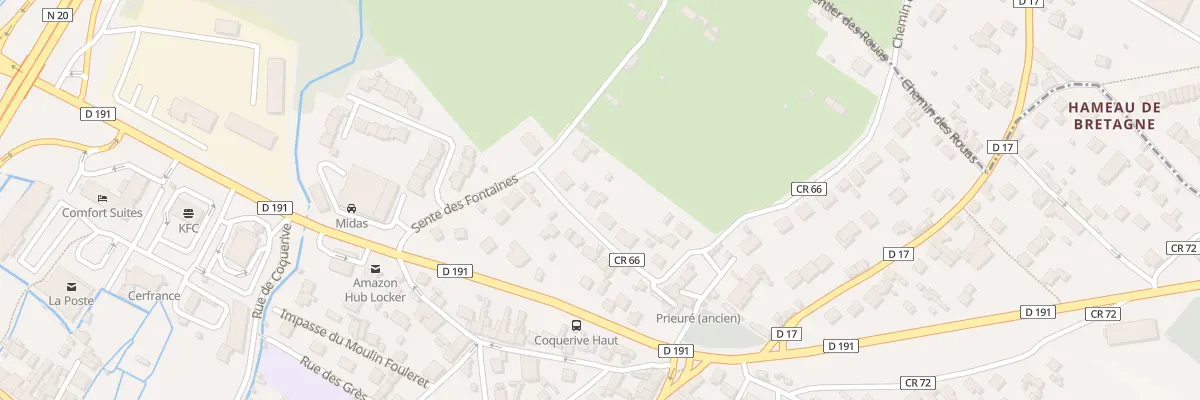 Plan du 3 Sen du Prieure à Étampes