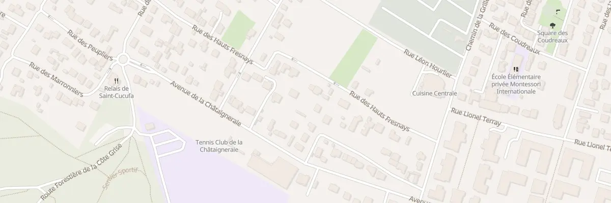 Plan du 54 Rue des Hauts Fresnays à Rueil-Malmaison