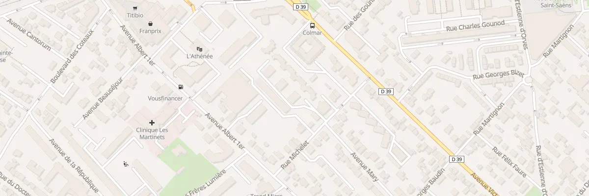 Plan du 17 Rue Michelet à Rueil-Malmaison