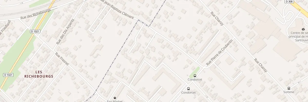 Plan du 115 Rue Condorcet à Houilles