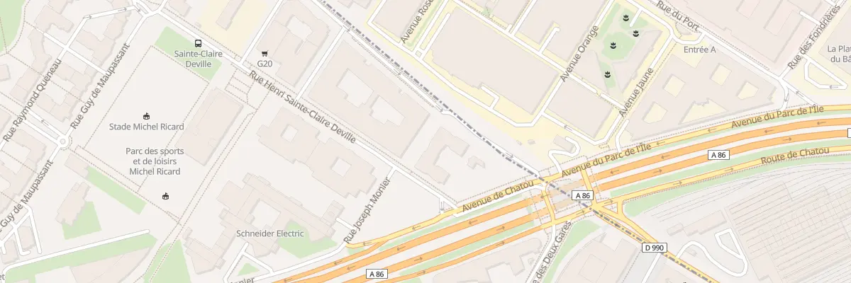 Plan du 5 Rue Genevieve de Gle Anthonioz à Rueil-Malmaison
