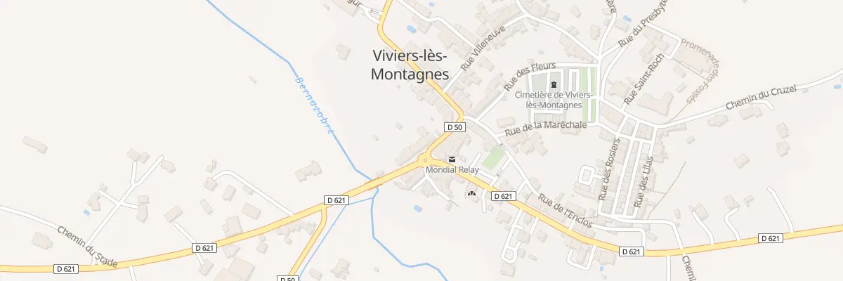 Plan du 7B Rte de Saïx à Viviers-lès-Montagnes