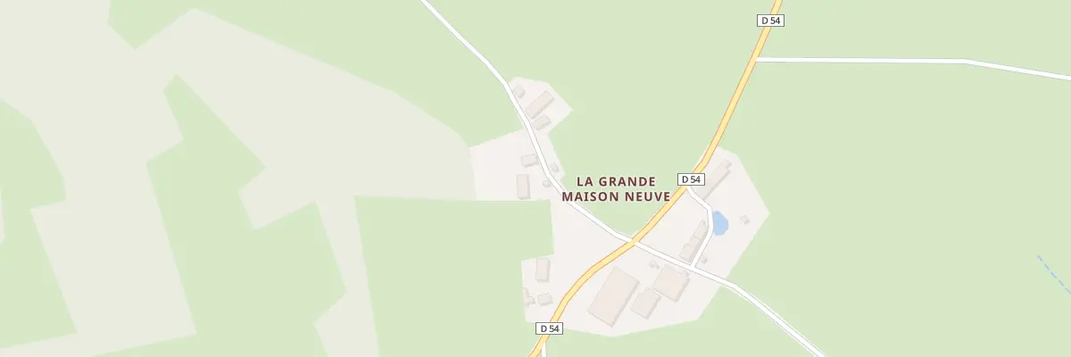 Plan du 2 La Grande Maison Neuve à Issoudun-Létrieix