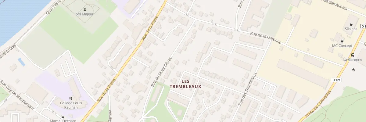 Plan du 54 Rue du Mont Olivet à Sartrouville