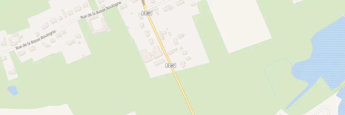 Plan du 51 Rte de Watten à Houlle