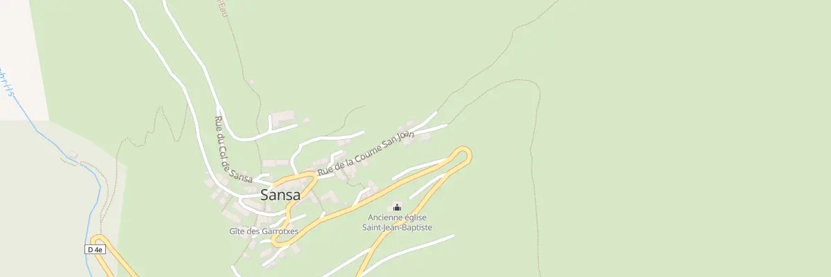 Plan du 10 Rue de la Coma Sant Joan à Sansa