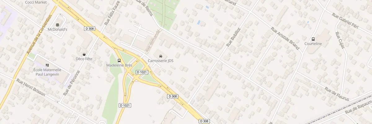 Plan du 84 Rue de Reims à Sartrouville
