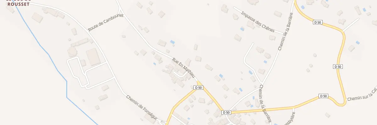 Plan du 54 Rue En Mathieu à Viviers-lès-Montagnes