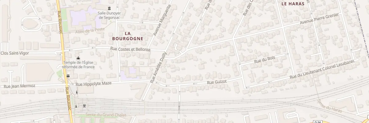 Plan du 73 Av Pierre Grenier à Viroflay