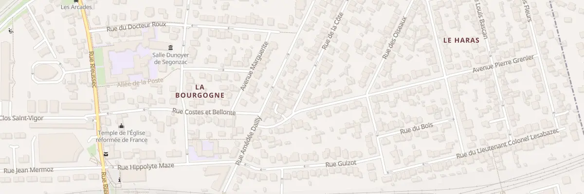 Plan du 48 Rue de la Côte à Viroflay