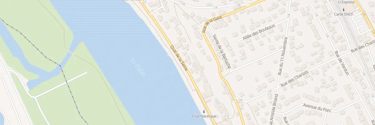Plan du 102 Quai de Seine à La Frette-sur-Seine