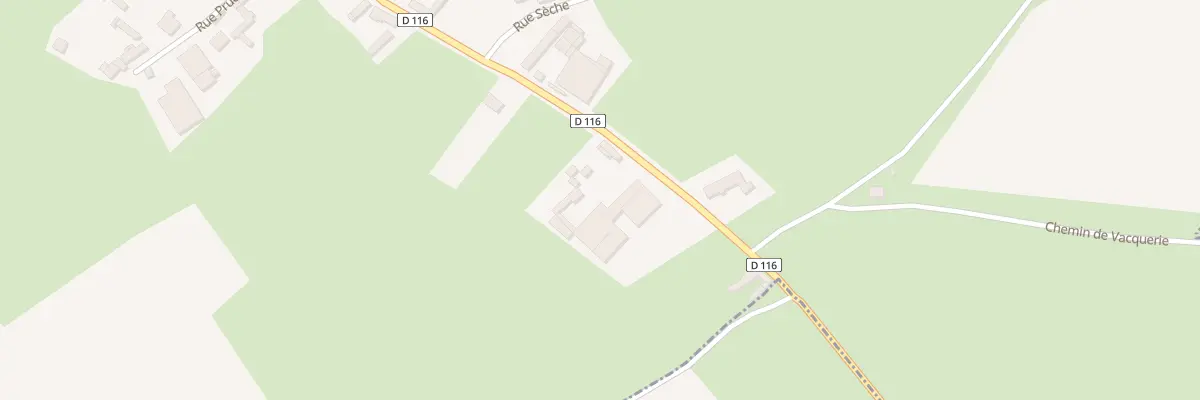 Plan du 14 Rue de Doullens à Rougefay