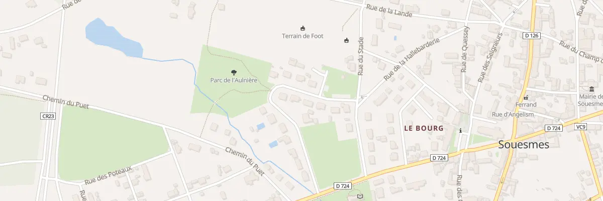 Plan du 16 Rue de l’Aulniere à Loreux