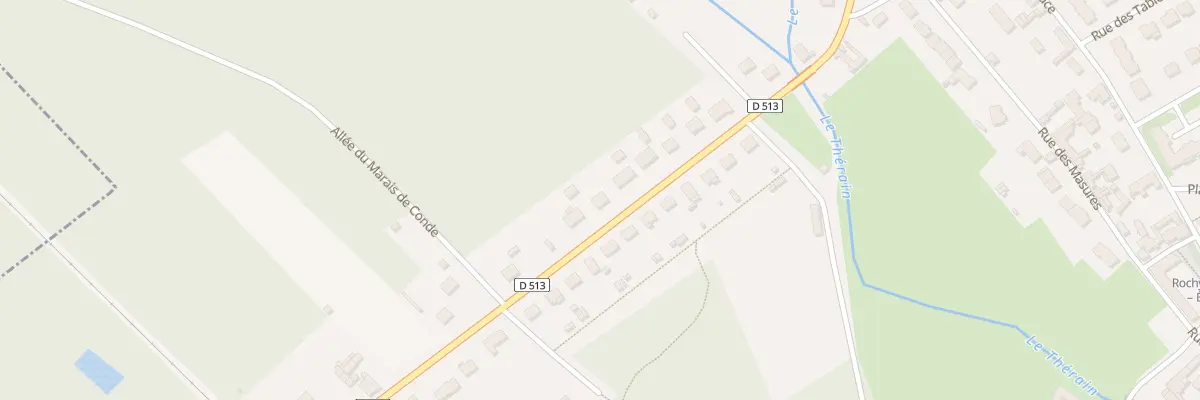 Plan du 20B Rue de la Gare à Rochy-Condé