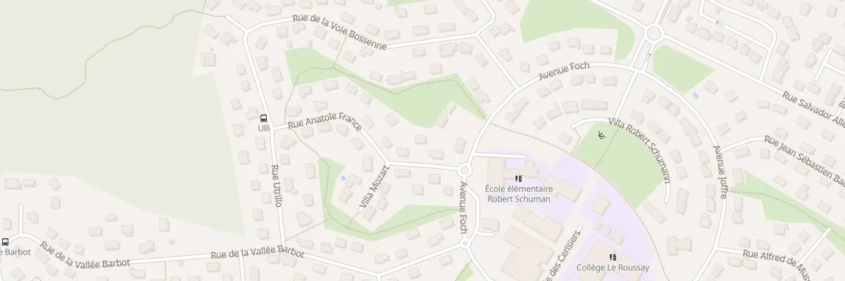 Plan du 6 Rue Anatole France à Étréchy