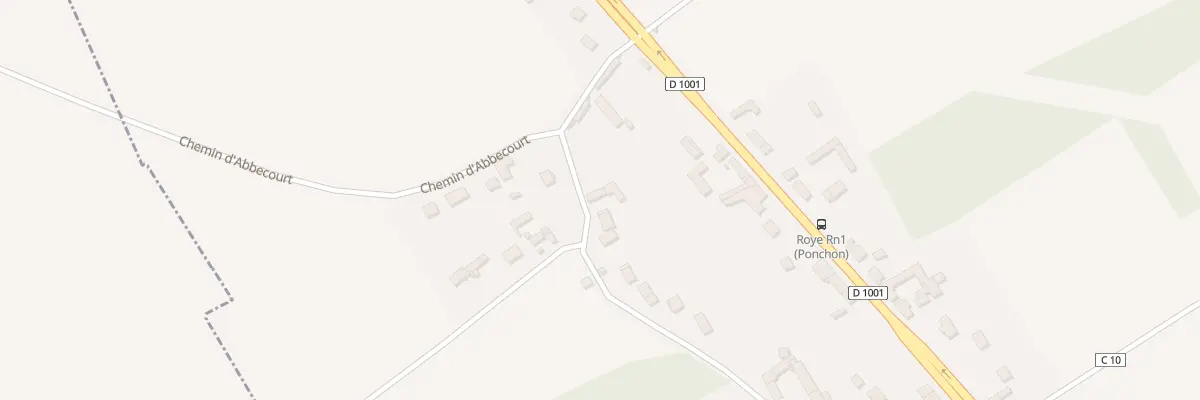 Plan du 404 Rue des Beurrons à Ponchon