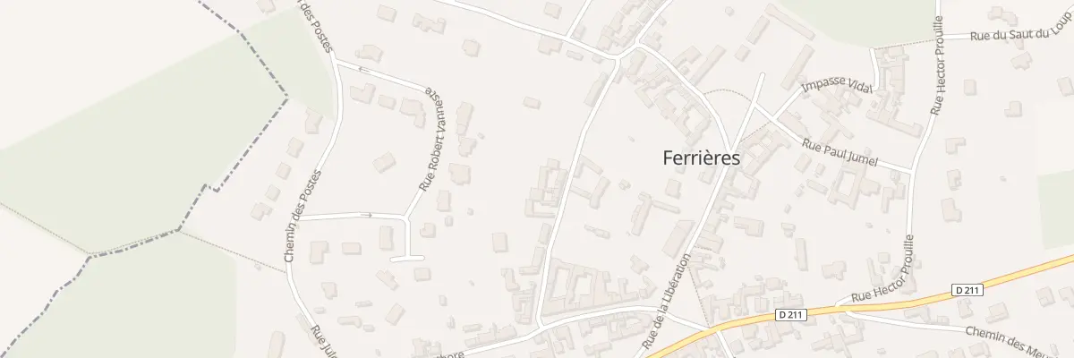 Plan du 4 Rue Henri Derivery à Ferrières