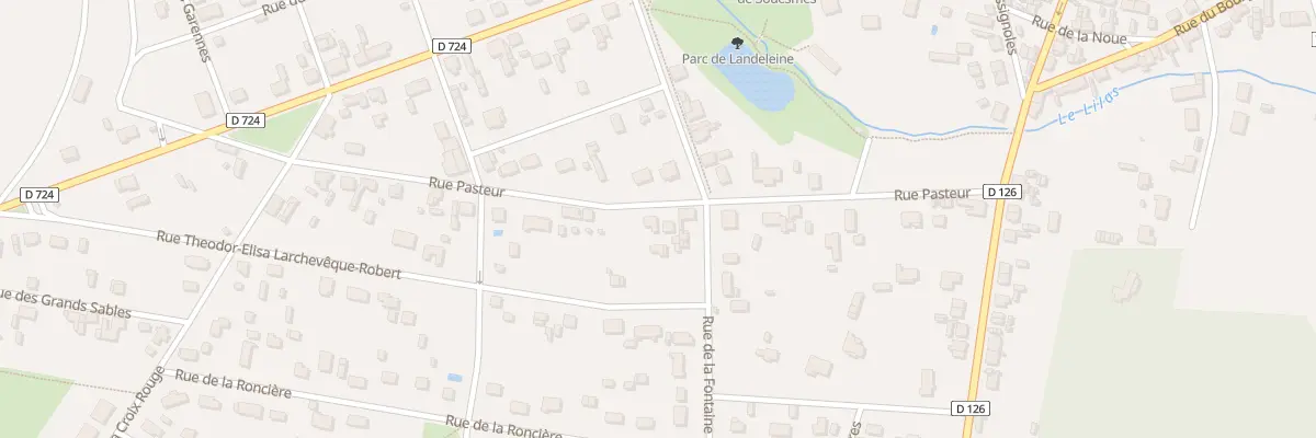 Plan du 21 Rue Pasteur à Souesmes