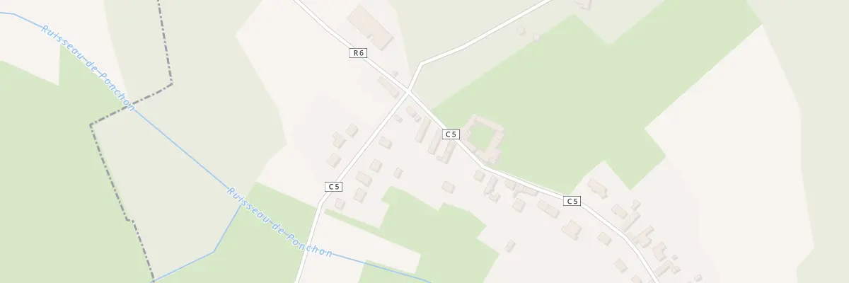 Plan du 1165 Rue de Pierrepont à Ponchon