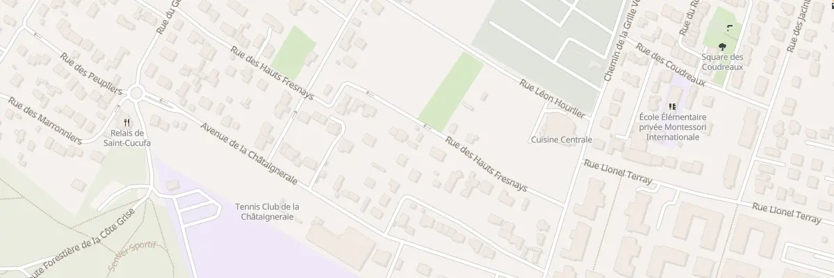 Plan du 62 Rue des Hauts Fresnays à Rueil-Malmaison
