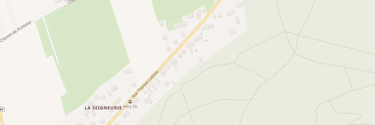 Plan du 75 Rue Thérèse Léthias à Méry-sur-Oise